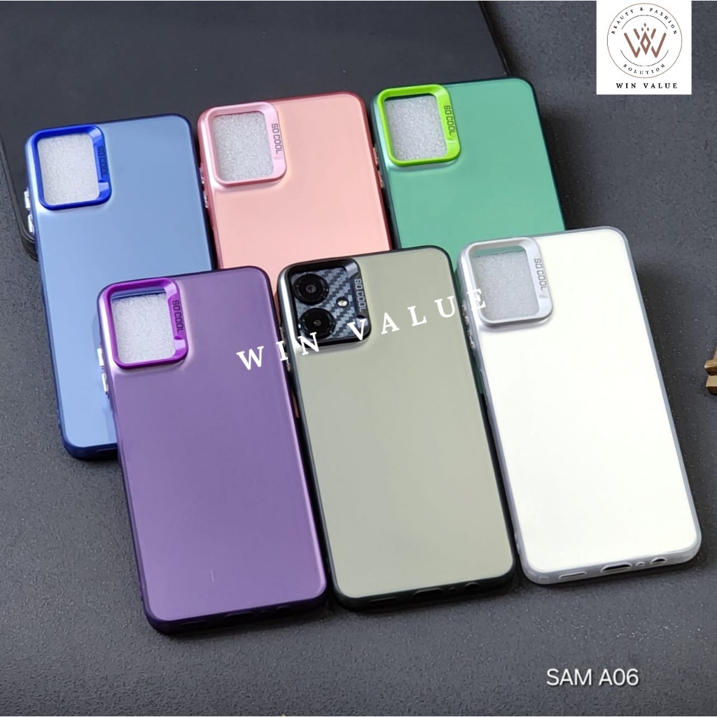Samsung A06 4G Case Samsung A06 5G Case HYBRID IMD Color Plate Hologram SO COOL Case Samsung A06 4G 