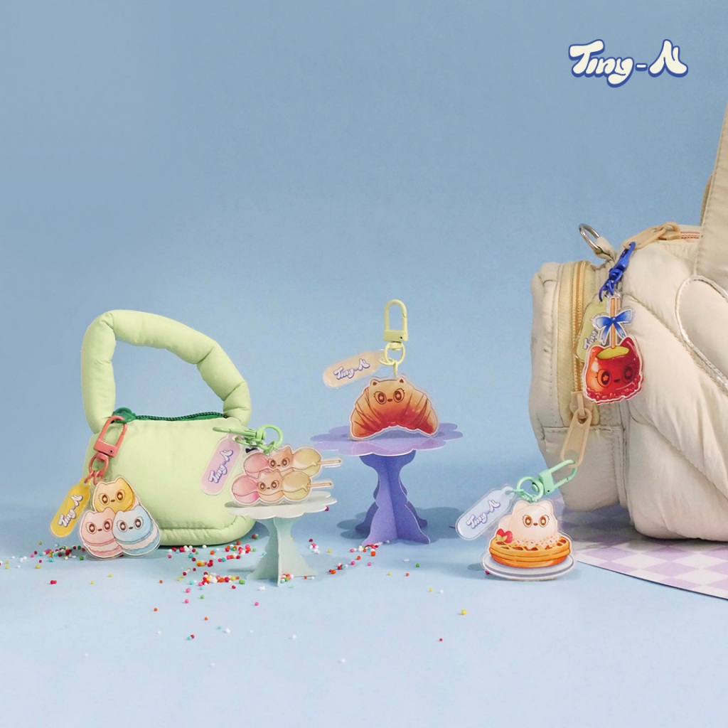 Tiny-N - พวงกุญแจ Meow Munchies