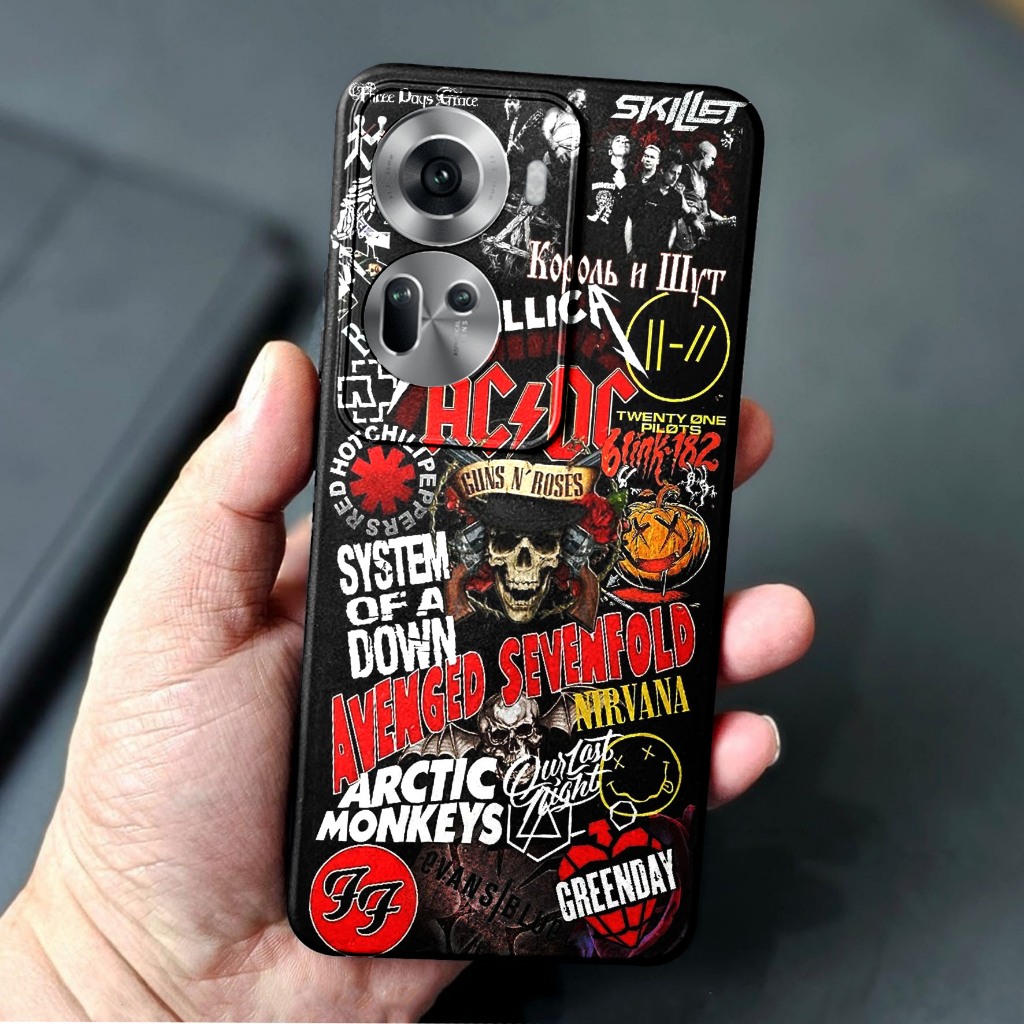 Softcase สําหรับ Oppo RENO 11 5G A60 4G A18 A3 PRO RENO 10 PRO RENO 8T RENO 7 RENO 5F RENO 4 PRO REN