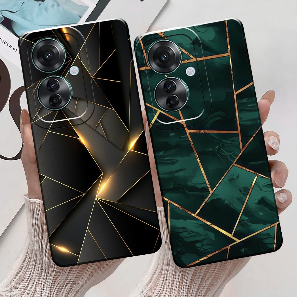 Softcase สําหรับ Oppo RENO 11F A60 4G A18 A3 PRO RENO 10 PRO RENO 8T RENO 7 RENO 5F RENO 4 PRO RENO 