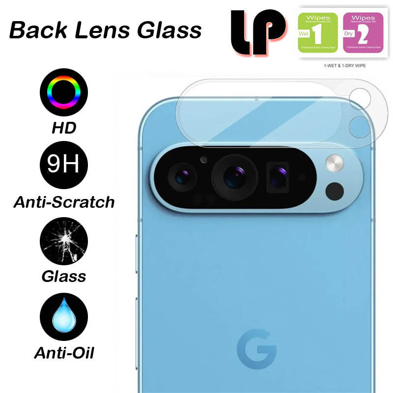 LP Camera Tempered Glass Google Pixel 9 Pro XL - Cover Protector Guard Lens Lens Clear Glass Anti-Sc