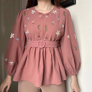 REYNA ATASAN LINEN BORDIR