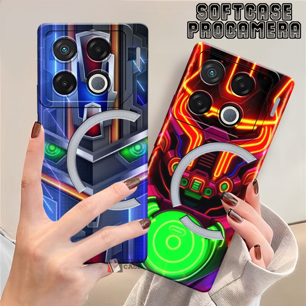 Case Pro Camera Infinx GT 20 PRO 5G 2024 GT 10 Pro 5G Zero 30 5G Zero 5G 2023 - วัสดุยางยืดหยุ่น - ซ