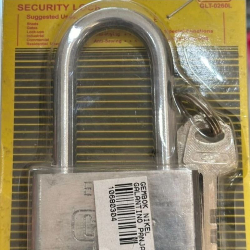 กุญแจ gltคอยาว 50 มม