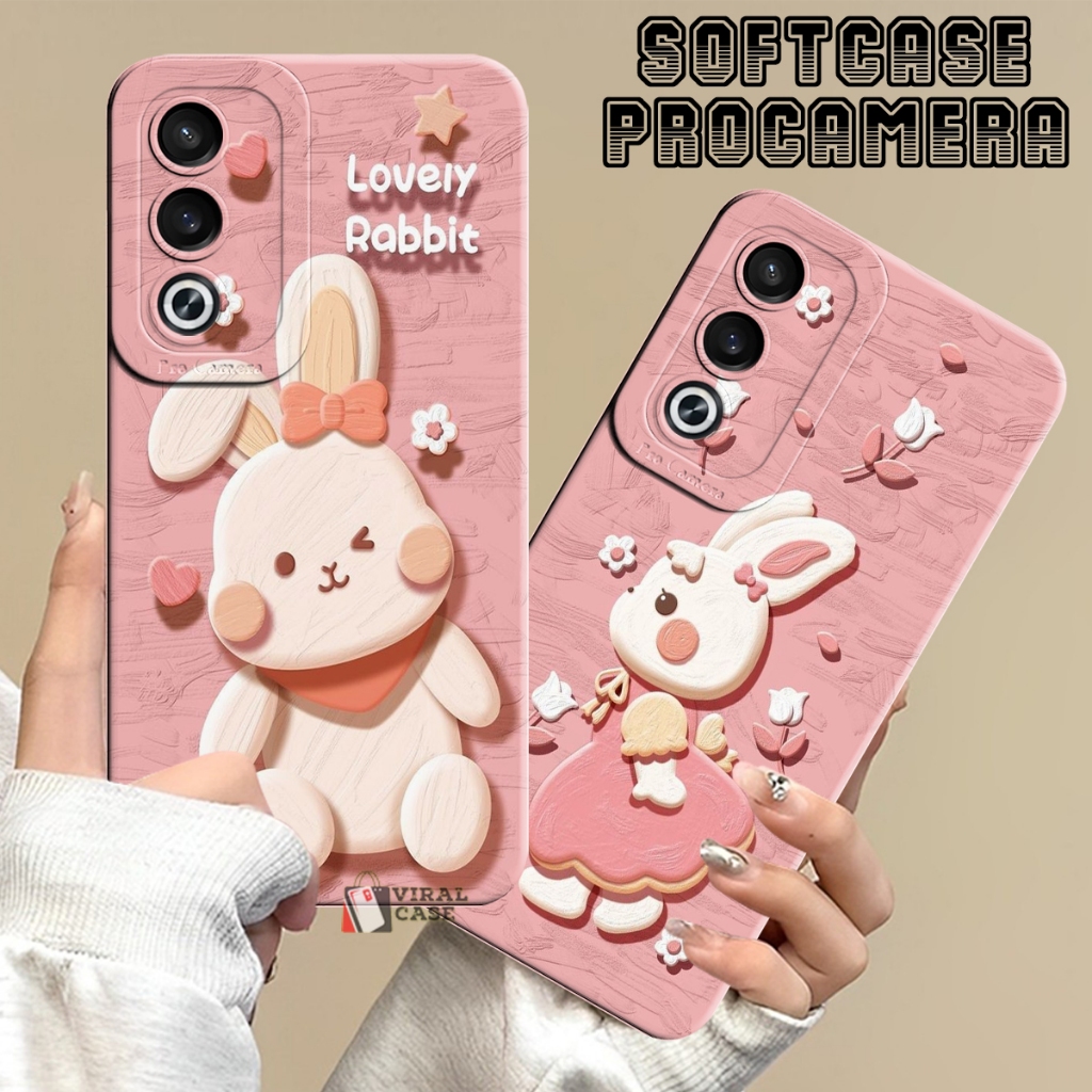 เคส HP Oppo A3 PRO 5G 2024 / A3 NFC 2024 / A3X 2024 4G/5G | เคสล่าสุด Softcase Macaron Softcase Qual