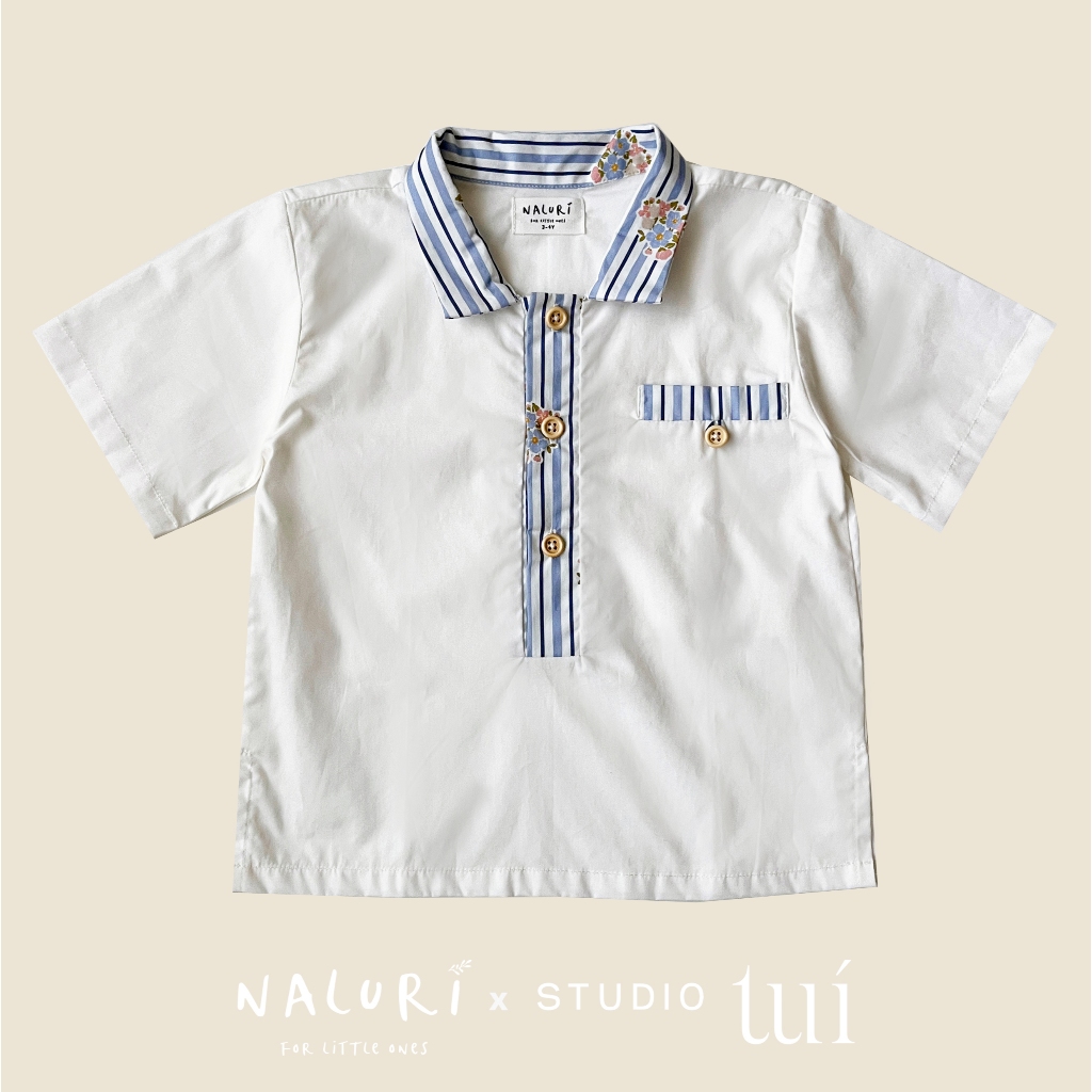 Kemeja Naluri x TUI STUDIO - GALEN Top - เสื้อเด็ก