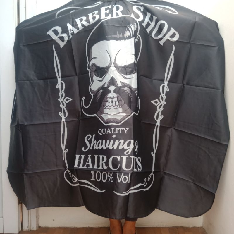 BARBER SHOP DRAWING CLOTH KIP HAIR CUTTING CAPE BARBER SALON SHAVING CLOTHES COVER