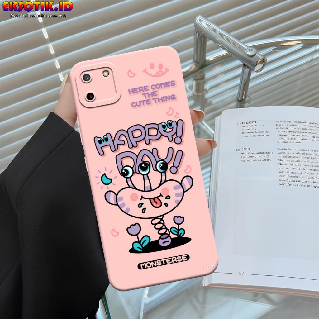 เคสRealme C11 2020 - เคสRealme C11 2020 - เคสแฟชั่น - Realme C11 2020 Silicone - Cool and Cute Motif