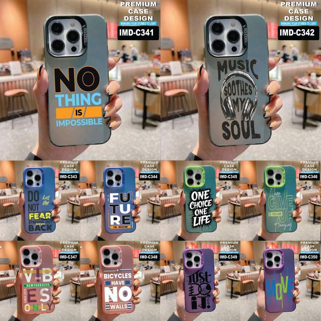 SAMSUNG A30S/A50S/J2 PRIME/J5 PRIME/J7 PRIME/M34/M21/M10/S20FE ⭐️ CASE MOTIF CODE IMD C341- C350 CHE