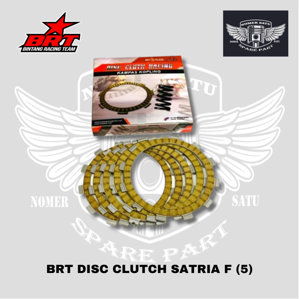 BRT SUPER DISC CLUTCH SATRIA F 150 CARBON / FUFI ORIGINAL 100%