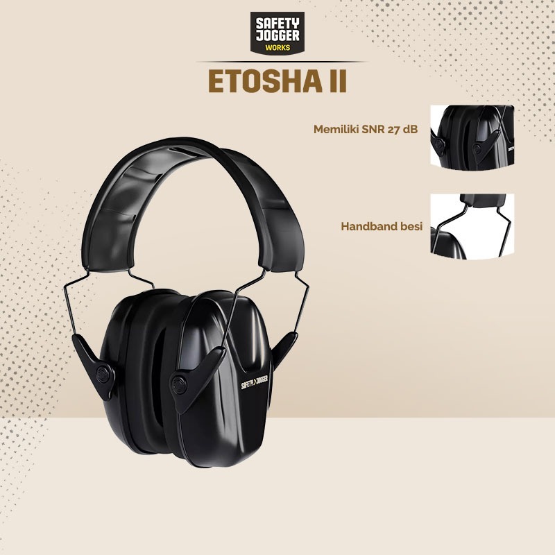 Bigowner Safety Jogger Etosha II Earmuff Earmuffs