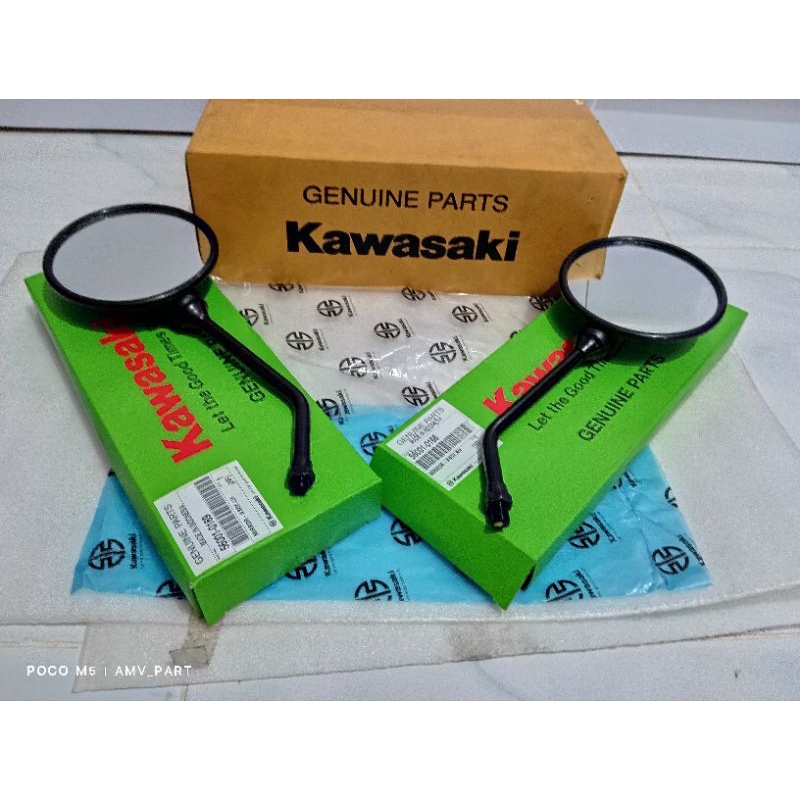 กระจกมองหลัง KLX กระจกมองหลังทรงกลม kawasaki ดั้งเดิม