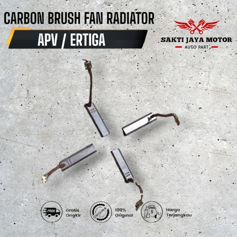 CARBON BRUSH RADIATOR FAN APV / ERTIGA
