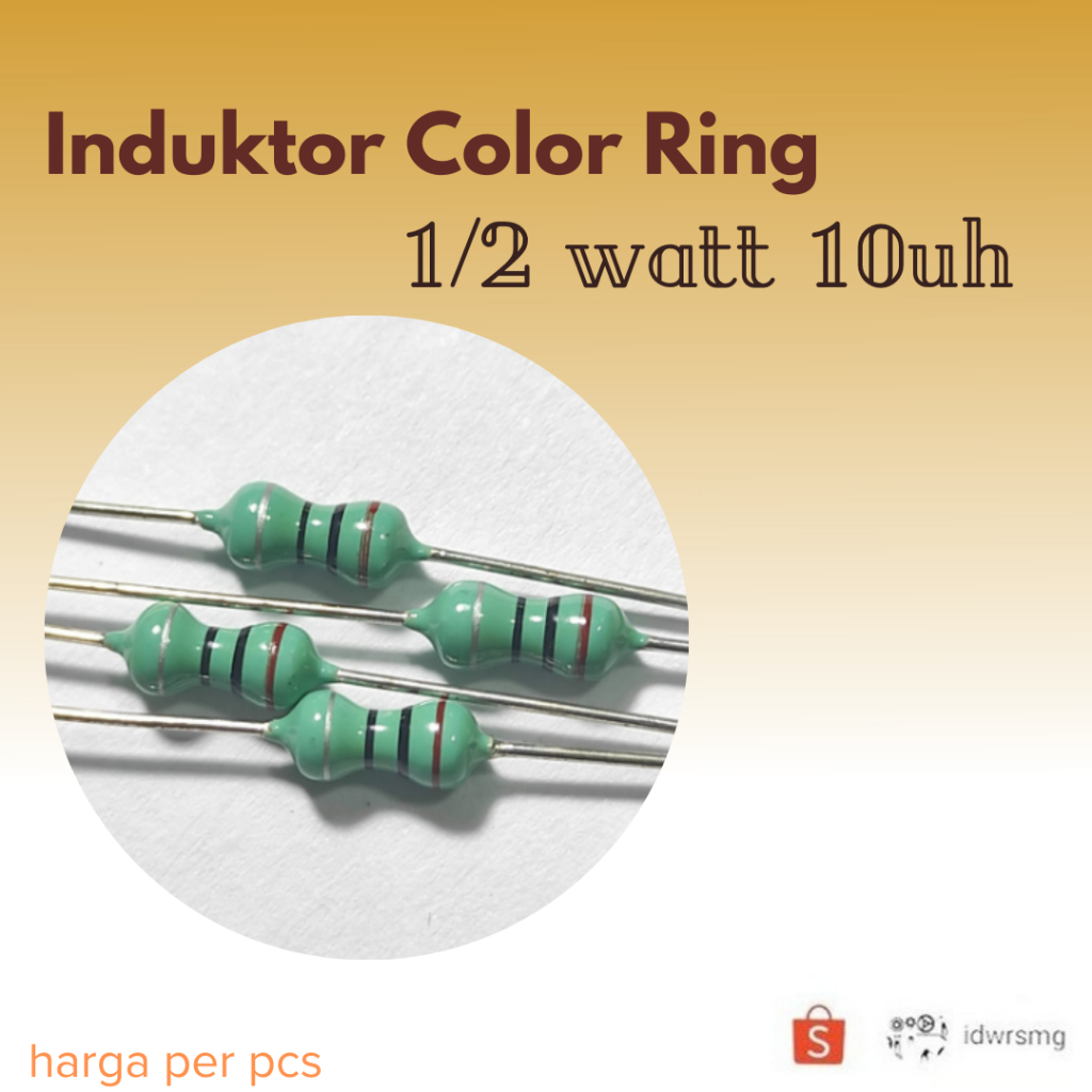 Axial 10uH Inductor Color Ring 10 uH 1/2 วัตต์คอยล์