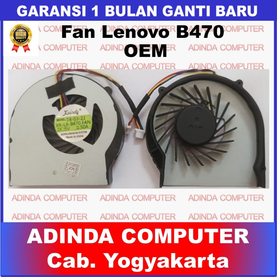 พัดลม Lenovo B470 B470EA B470A V470 V470A V470CA V470G