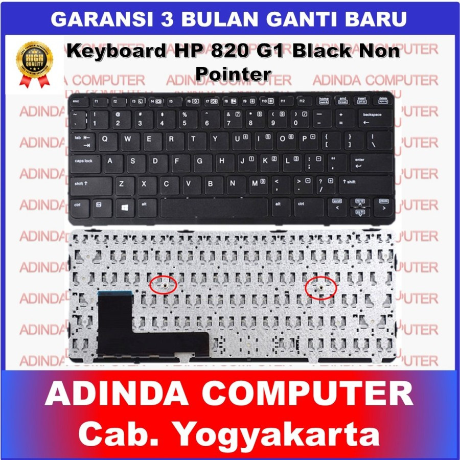 คีย์บอร์ด Hp EliteBook 820-G1 720 G1 720-G2 720 G2 725-G1 725 G1 725 G2