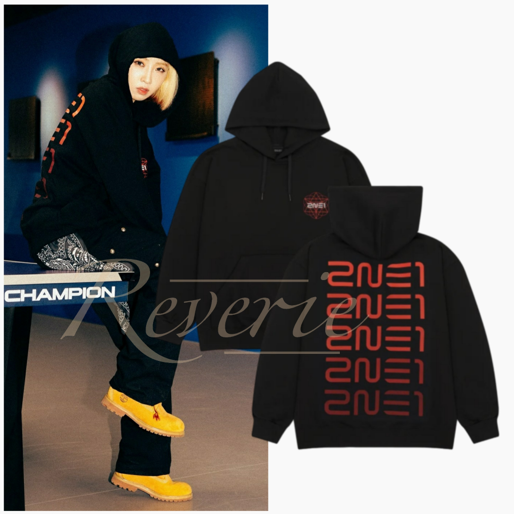 HOODIE 2NE1 SHADOWBACK MERCH WELCOME BACK TOUR CONCERT 2024 BLACKJACK CONCERT KPOP TWINNING COUPLE O