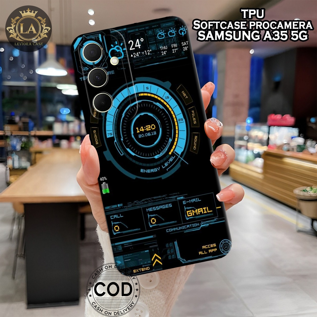 เคส HP SAMSUNG A35 5G - เคส Leviora - เคสแฟชั่น Aesthetic - Softcase SAMSUNG A35 5G - เคส Pro - เคส 
