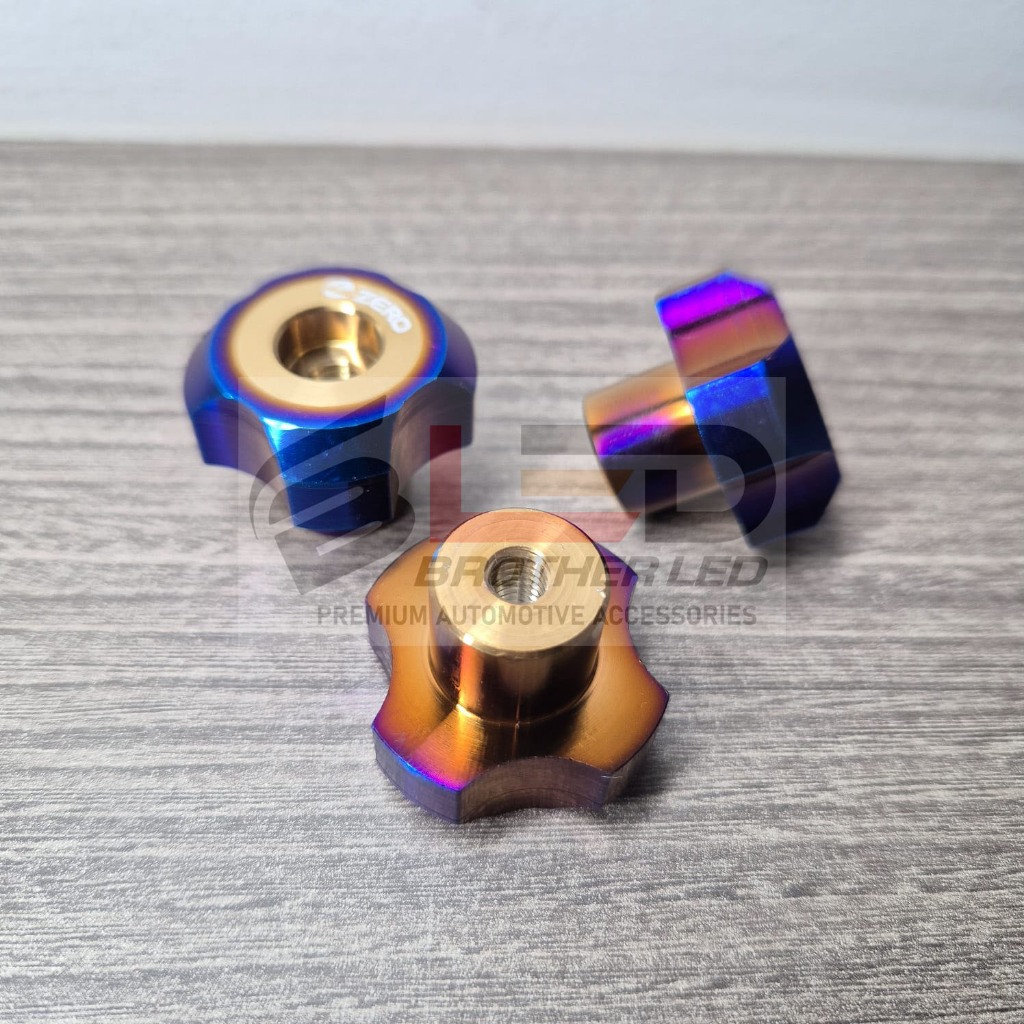 แหวนน็อต PROBLOT ZERO M6 / NUT PROBOLT ZERO M6 / RING BOSHING PROBOLT M6 THAILAND
