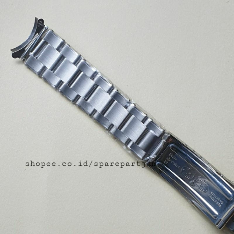 Rolex Link Curve All Stainles Steel Bracelet Chain Strap 19mm/20mm