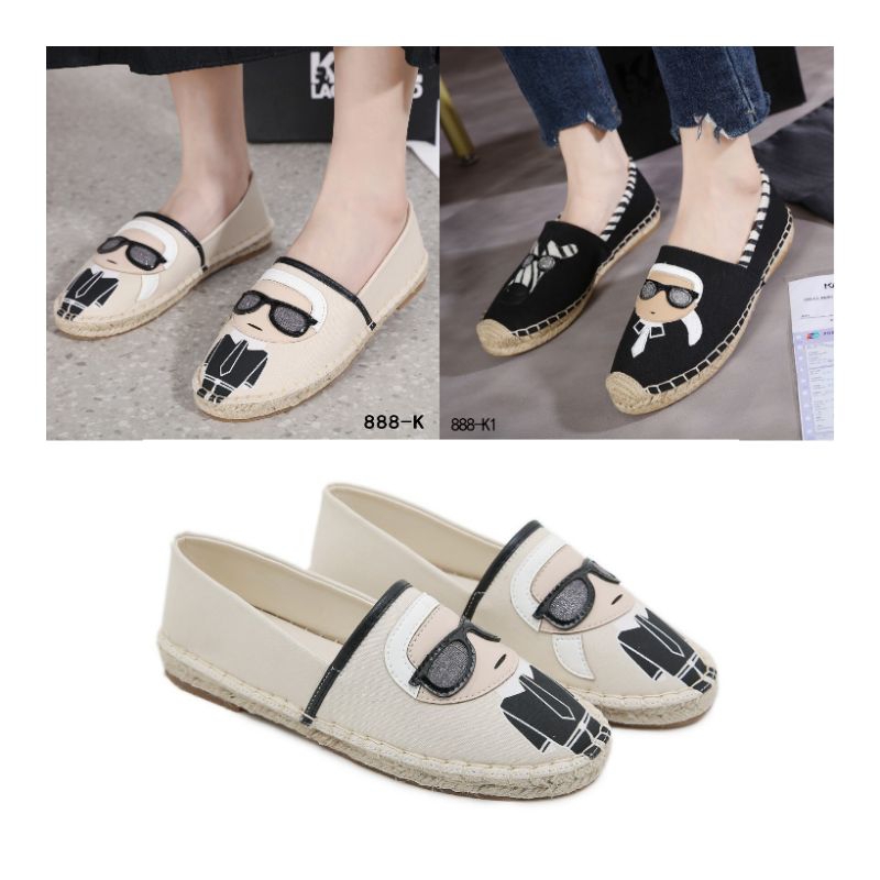 Lagerfel 888-K1 / vr_2023_78 Espadrilles