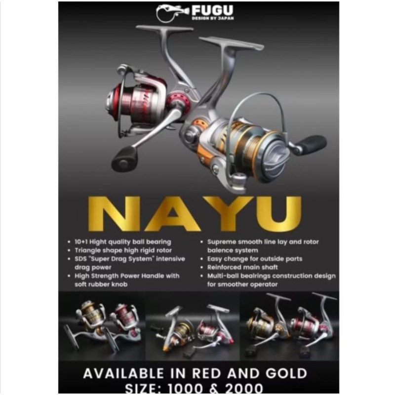 FUGU NAYU PH 1000/2000 FISHING REEL ....