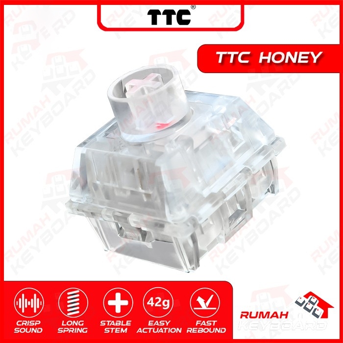 TTC - Honey - 3 PIN - 42g - Switch - Linear - คีย์บอร์ดแบบกลไก