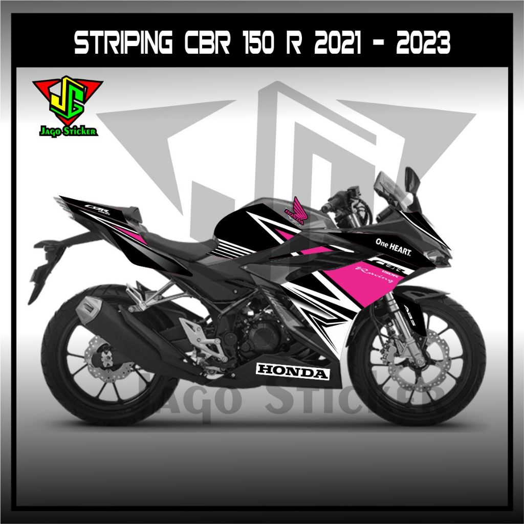 สติ๊กเกอร์ CBR 150 R STRIPING COOL LIST GRAPHICS / CBR 150 R LIST STICKER / HONDA CBR150R K45R สติ๊ก