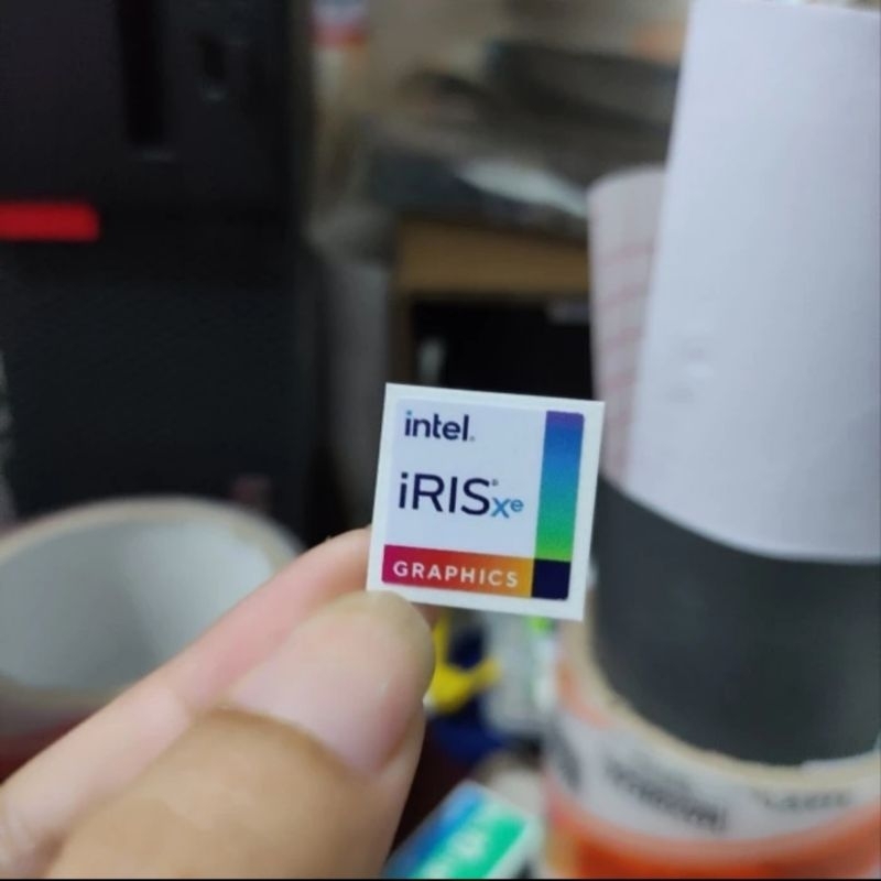 สติ๊กเกอร์ Intel iris สําหรับแล็ปท็อปพีซี