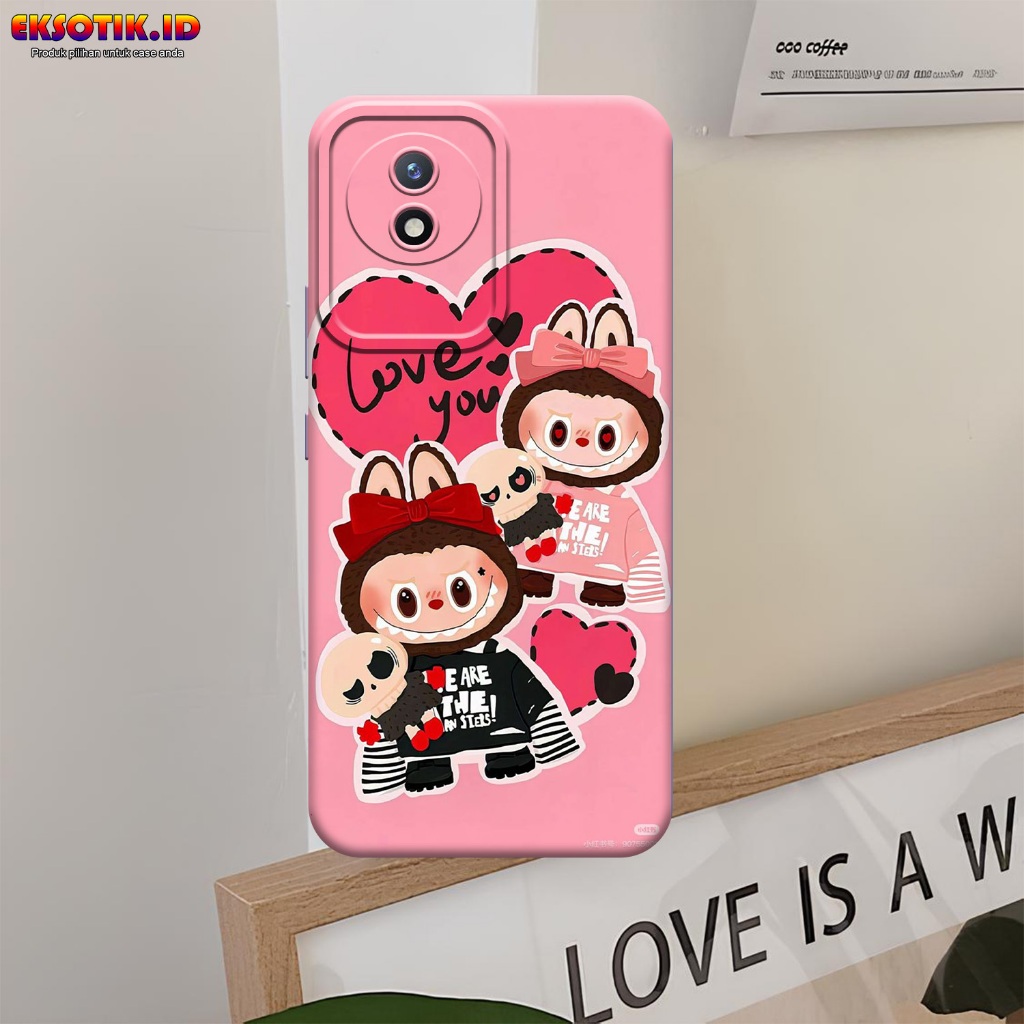 เคส Vivo Y02 - เคส Vivo Y02 - เคสแฟชั่น - Vivo Y02 Silicone - Cool and Cute Motips - Vivo Y02 Softca