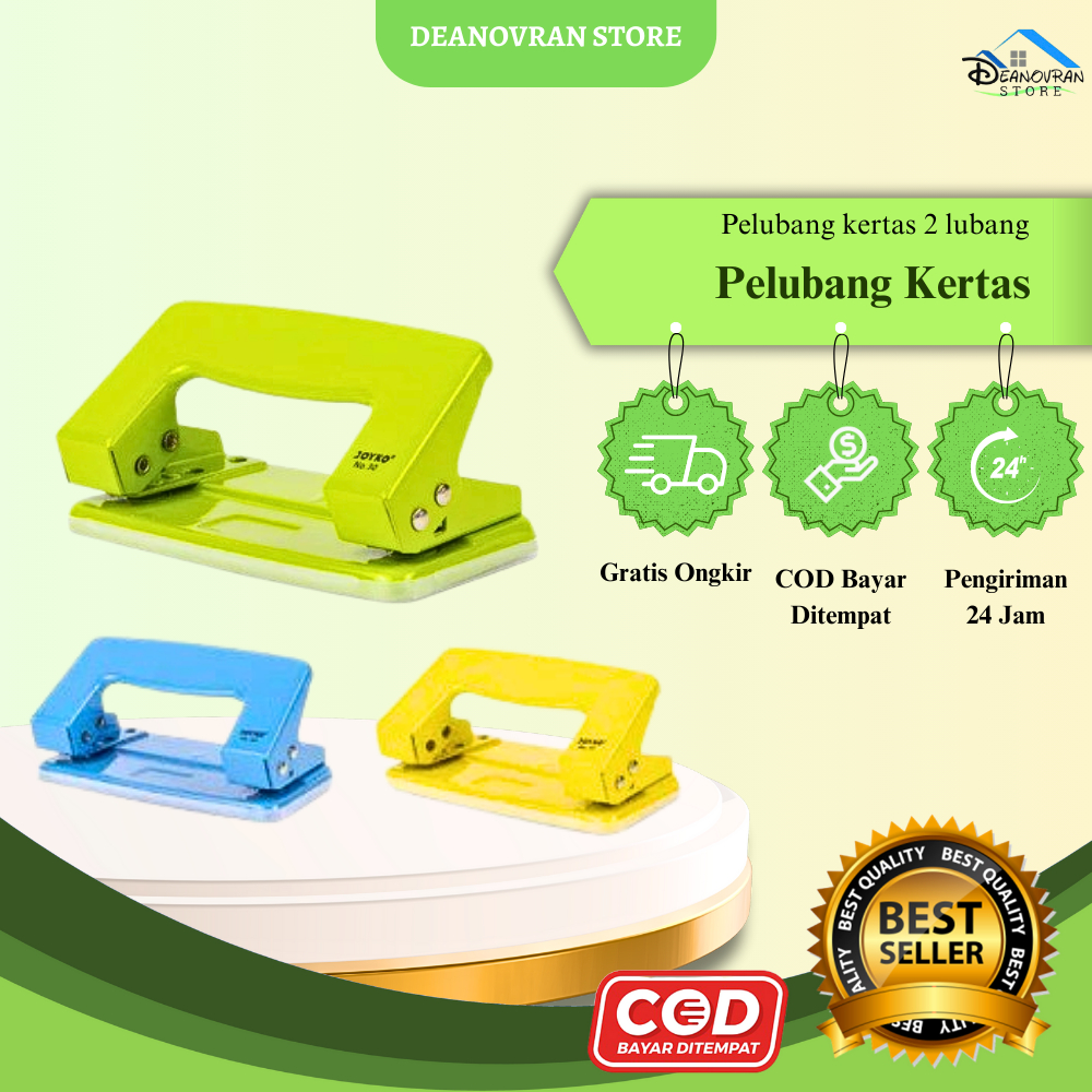 (B88) ที่เจาะกระดาษ 2 รู / หมัด