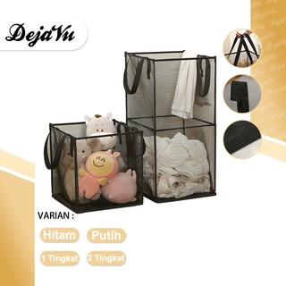 Dejavu Keranjang Laundry Baju Cucian Pakaian Kotor Tas Laundry Basket Tempat HSB223