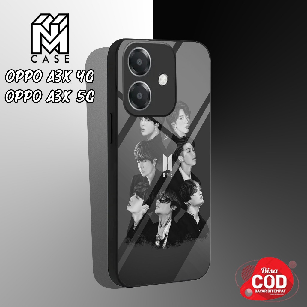 ล่าสุด OPPO A3X 4G / OPPO A3X 5G Case - 026 - Fashion Case BTS Casing Hp Case Softcase Hardcase Back