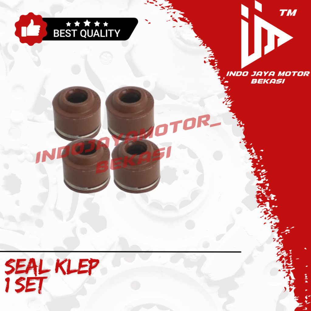 ซีลวาล์ว MX Vixion ใหม่ R15 Mx king R25 MT25 ORIGINAL 2S6-E2119-00 IJM MOTOPARTS. 4พีซี