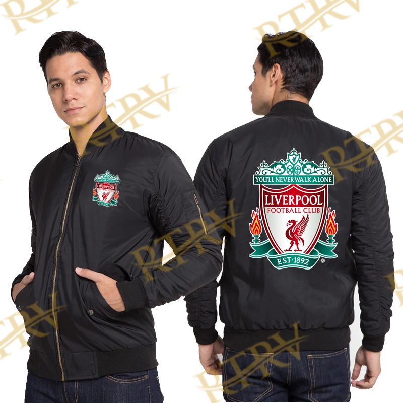 LIVERPOOL BOMBER JACKET\ LIVERPOOL MENS BOMBER JACKET