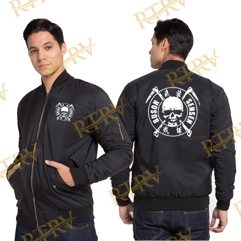 TFOA SENSEN BUSOH BOMBER JACKET \ เสื้อแจ็คเก็ตเครื่องบินทิ้งระเบิดของผู้ชาย