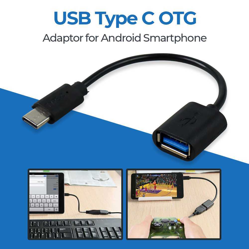 OLAF USB Type C OTG Adaptor TPE สําหรับสมาร์ทโฟน Android - PJ1658-01