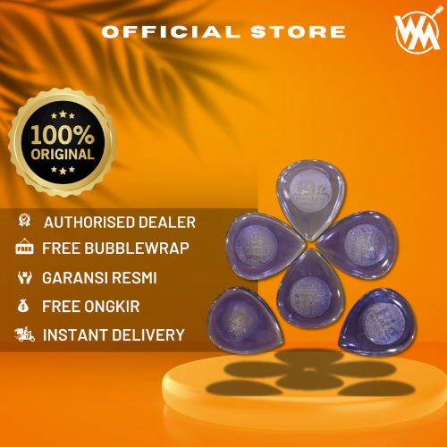 DUNLOP BIG STUBBY GUITAR PICKS 475P 2.0MM / GUITAR Pick (6 ชิ้น)