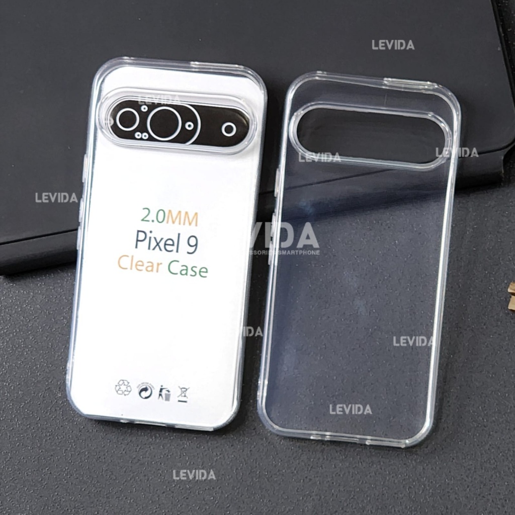 Google Pixel 9 Google Pixel 9 Pro Softcase Clear 2.0mm Case Bening Google Pixel 9 Google Pixel 9 Pro