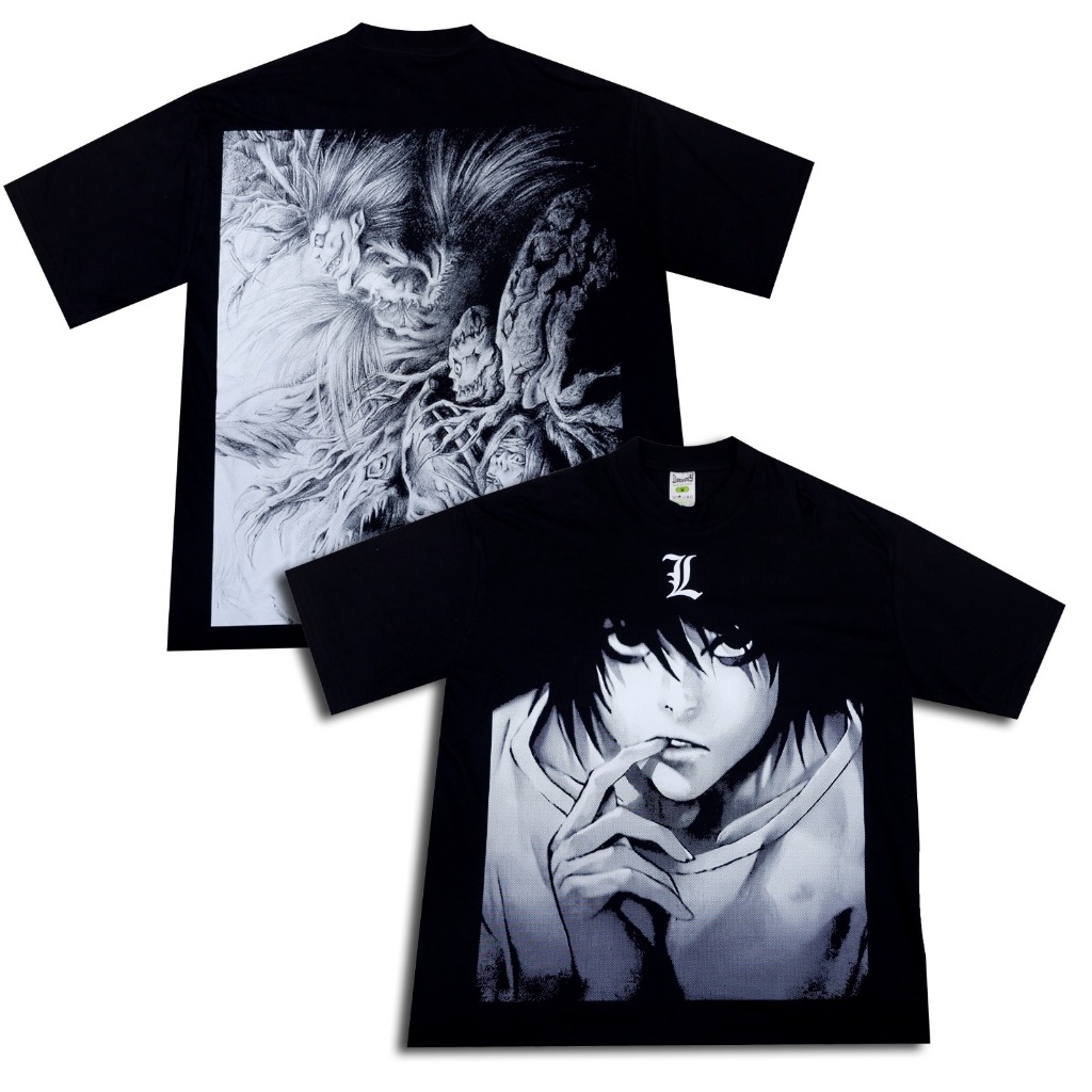 VONSEEY LAWLIET DEATH NOTE ANIME MANGA OVERSIZE KAOS
