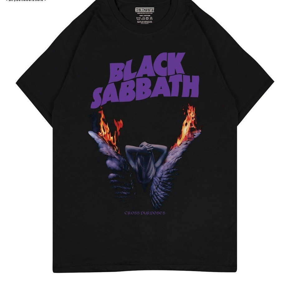 Black Sabbath Cross Band T-Shirt Vintage Mens Womens T-Shirt