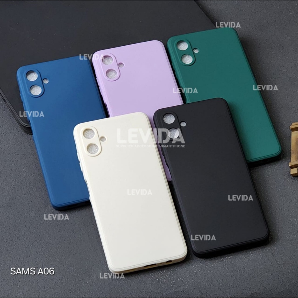 Samsung A06 4G Softcase Macaron Square / Case Square Edge Case Samsung A06 4G