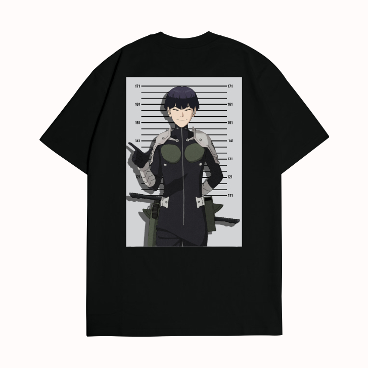 KRMK T-Shirt เสื้อ Distro Unisex ภาพอนิเมะ KAIJU NO. 8 SISHIRO HOSHINA JAKDF THIRD DIVISION