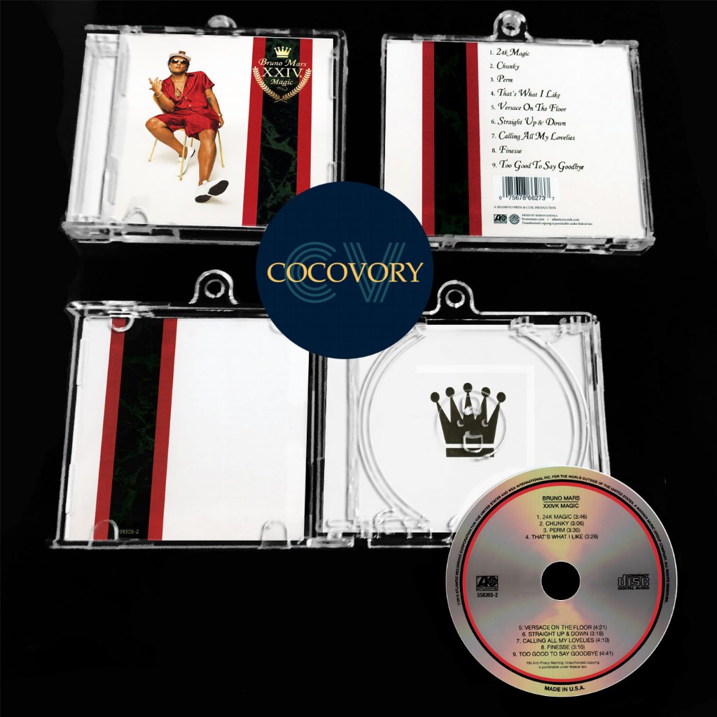 GANTUNGAN Bruno Mars Mini CD Album พวงกุญแจพวงกุญแจ NFC พวงกุญแจ