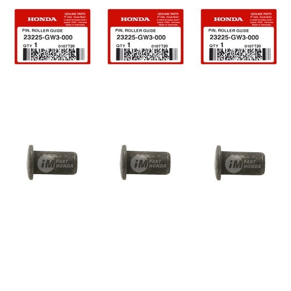 Honda 23225-GW3-000 Pin Roller Guide 1 ชุด 3 ชิ้น Beat Scoopy Spacy Vario 110