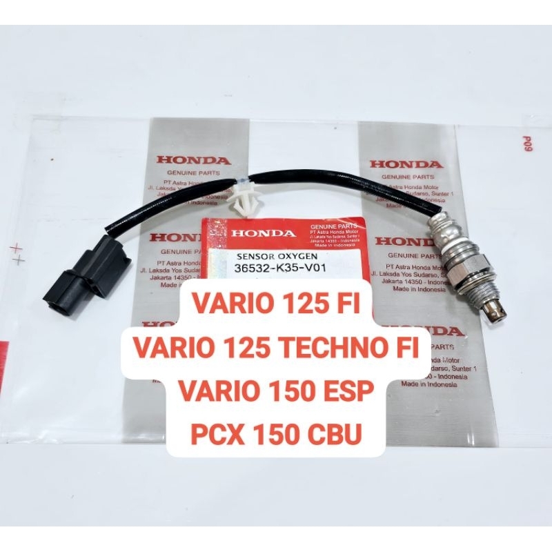 เซนเซอร์ออกซิเจน VARIO 125 FI VARIO 125 TECHNO FI VARIO 150 ESP PCX 150 CBU HONDA K35 เซนเซอร์ออกซิเ