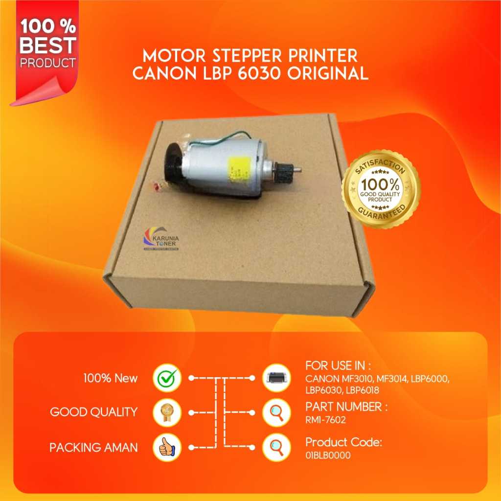 Canon LBP 6030 PRINTER STEPPER MOTORCYCLE // 01BLB0000 ดั้งเดิม