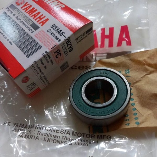 แบริ่ง Laher 6202 บล็อก CVT Yamaha Mio M3 SZ, XRide 125, FreeGo, Fino FI, Lexi 933A6-202Y0