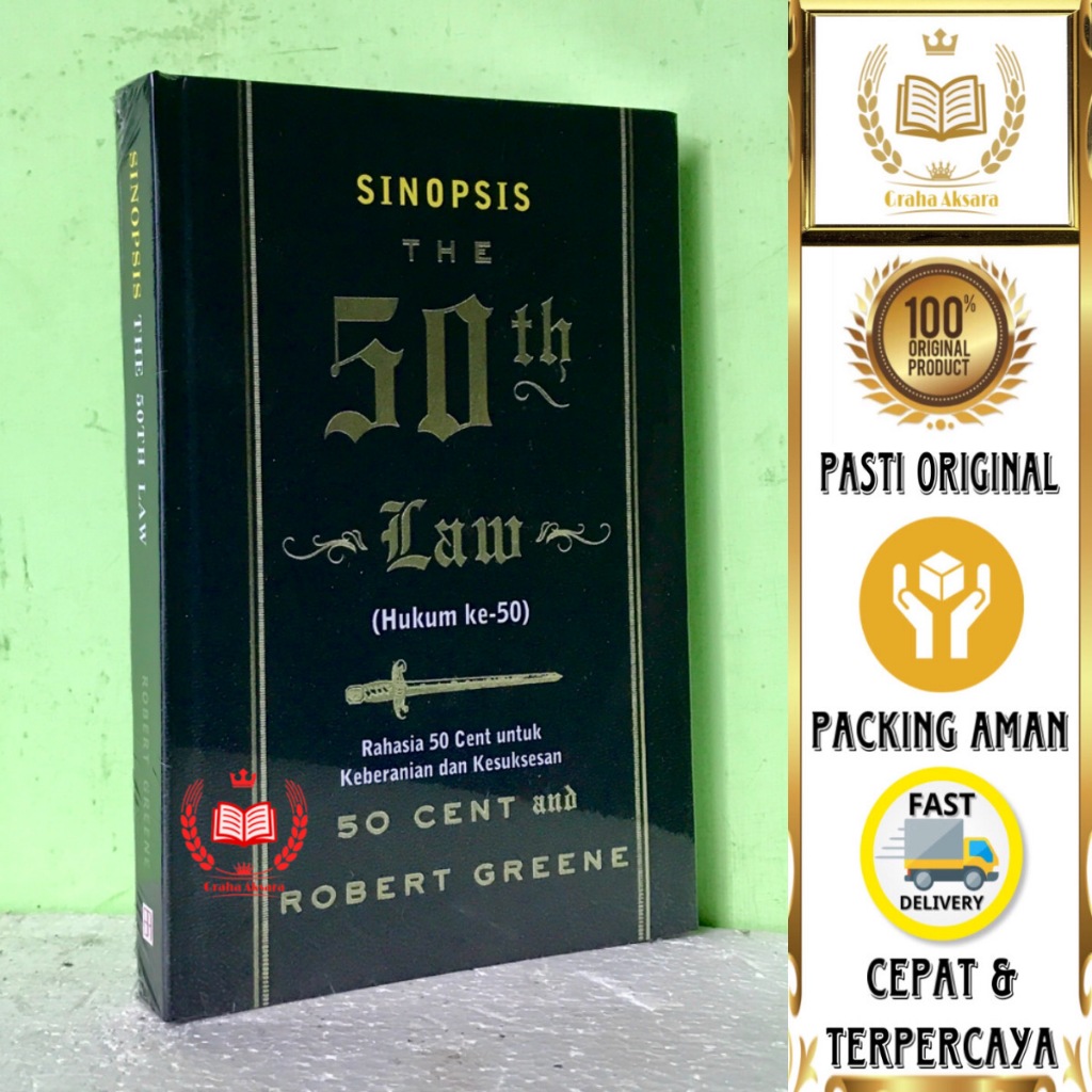 The 50th Law Sinopsis Book (50th Law) - The Secret of 50 Cent for Diversity and Success - Robert Gre
