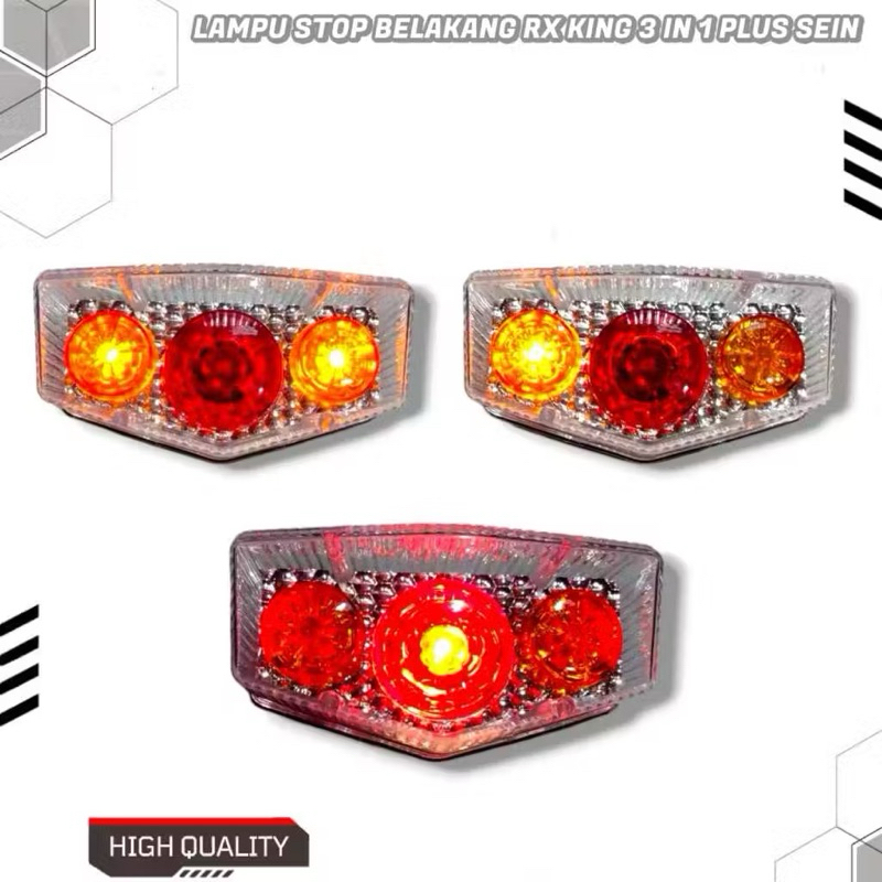 ขายโคมไฟหยุดหลัง Rx King New Led Plus Sen หรือโคมไฟหยุดหลัง Rx King New 3 In 1 Plus